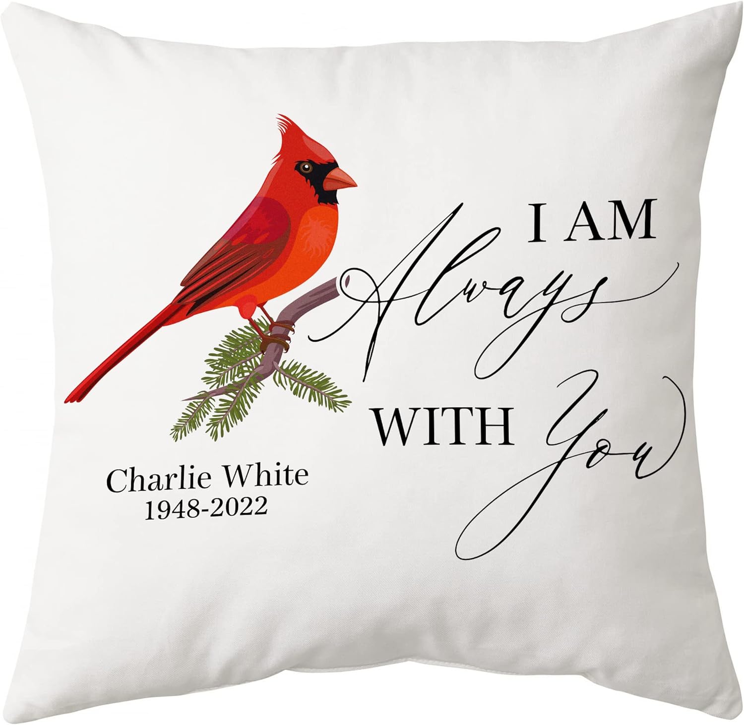 I Am Always With You - Personalized Pillow(Insert Included)