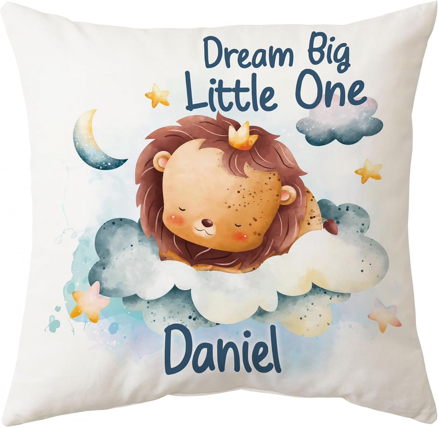 Night Lion Theme - Personalized Pillow (Insert Included)
