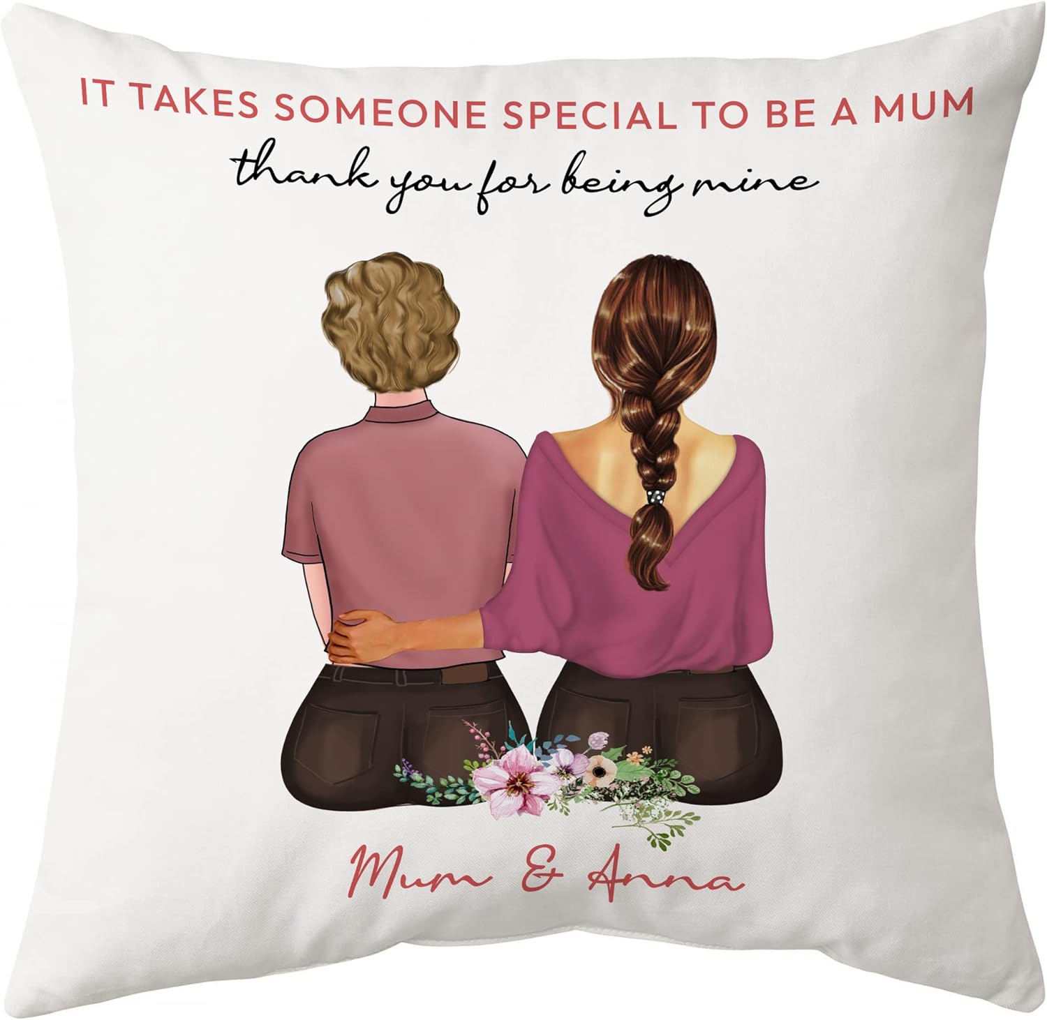 It Take Someone Special To Be A Mum - Personalized Pillow (Insert Included)