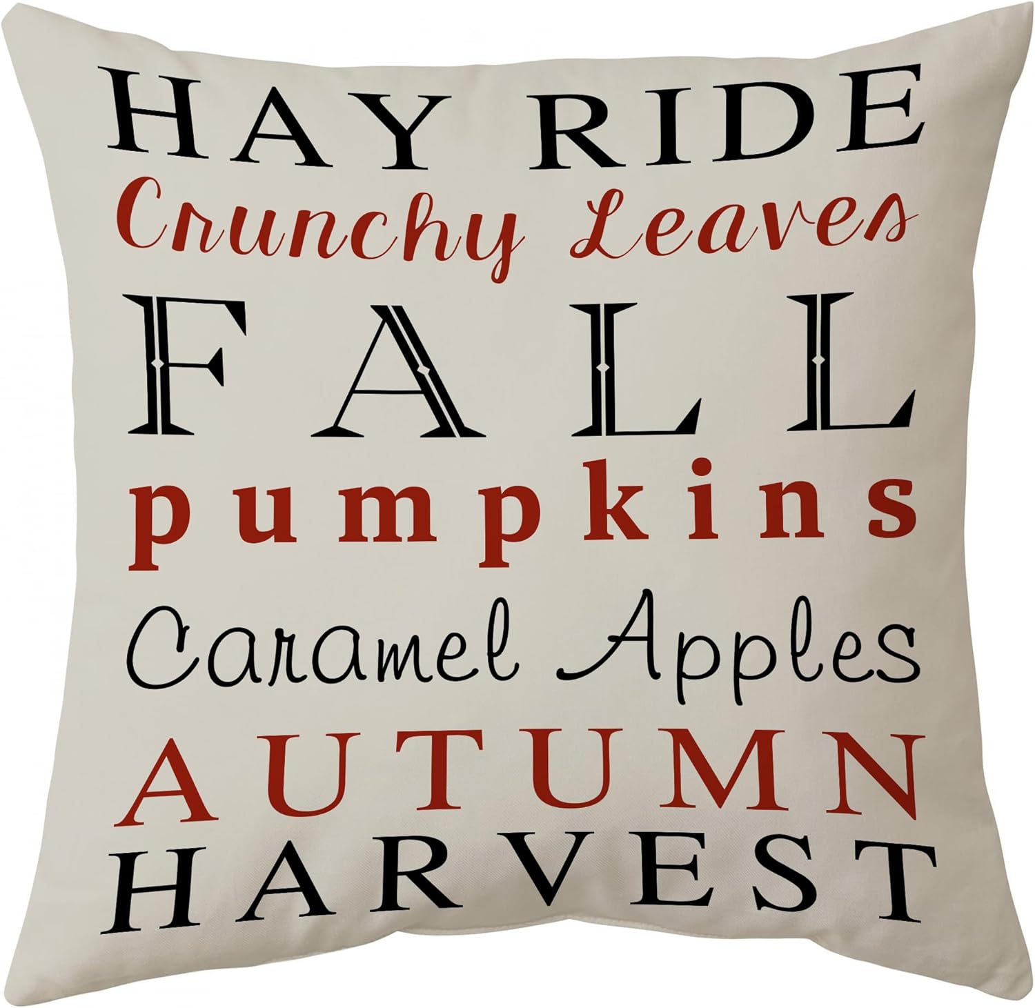 Fall Pumpkins - Personalized Pillow(Insert Included)