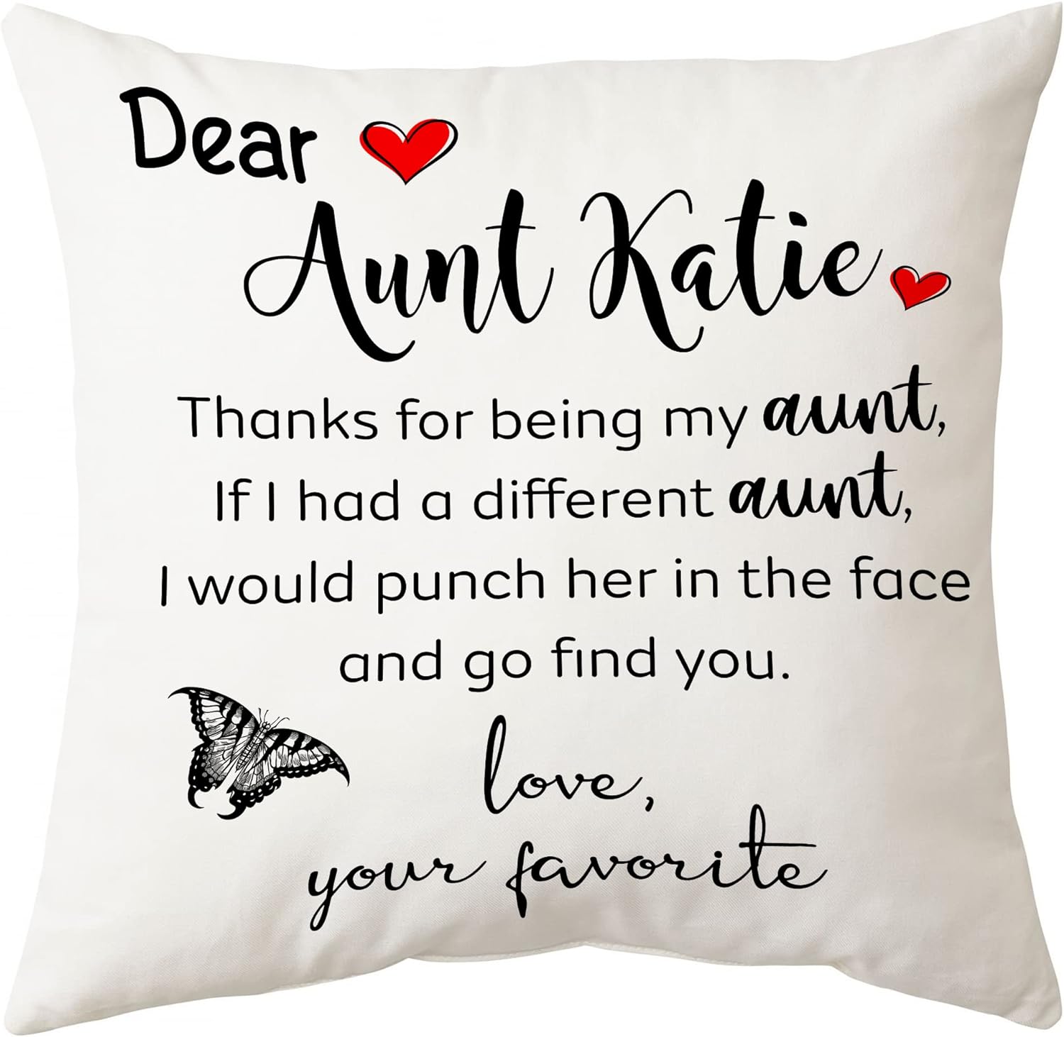 Letter Pattern - Personalized Pillow (Insert Included)