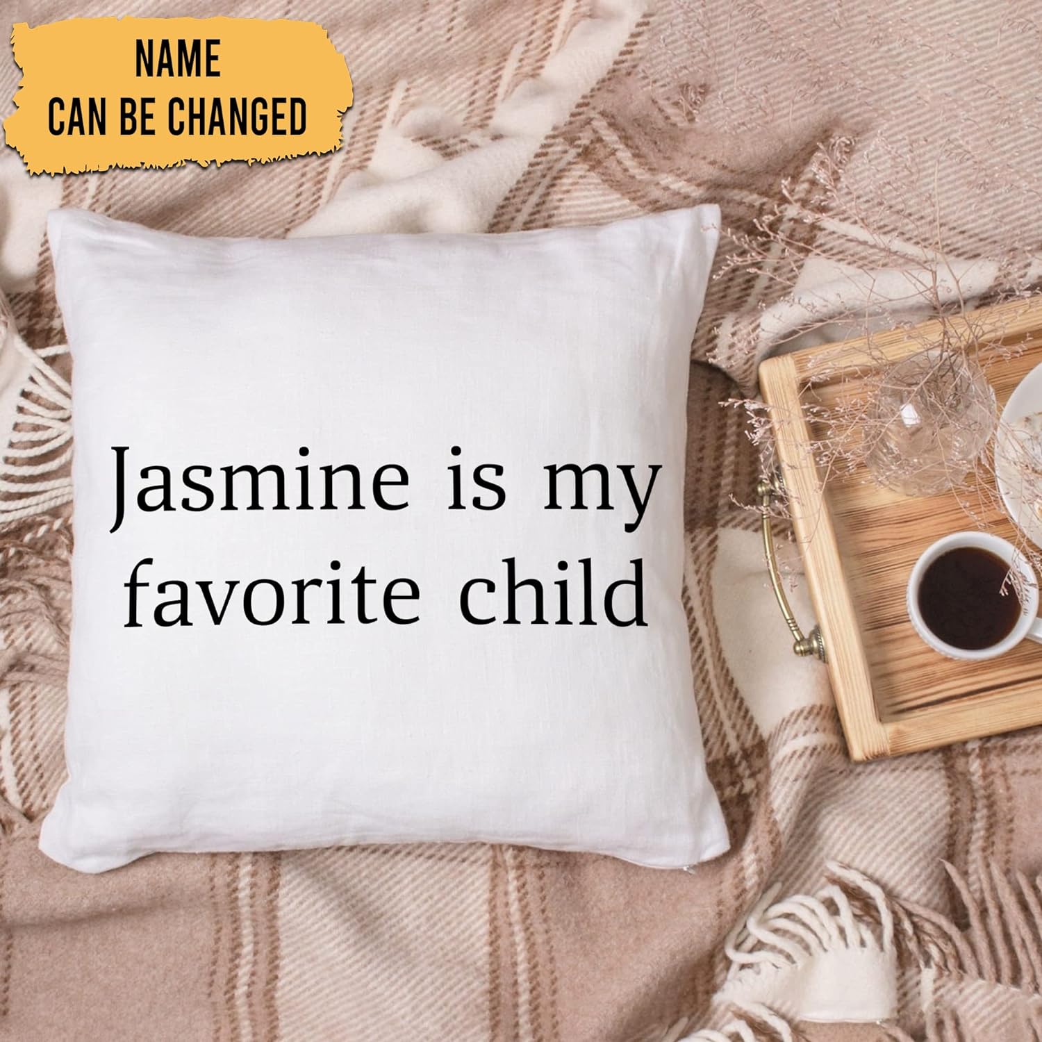 Mom Pillow - Personalized Pillow(Insert Included)