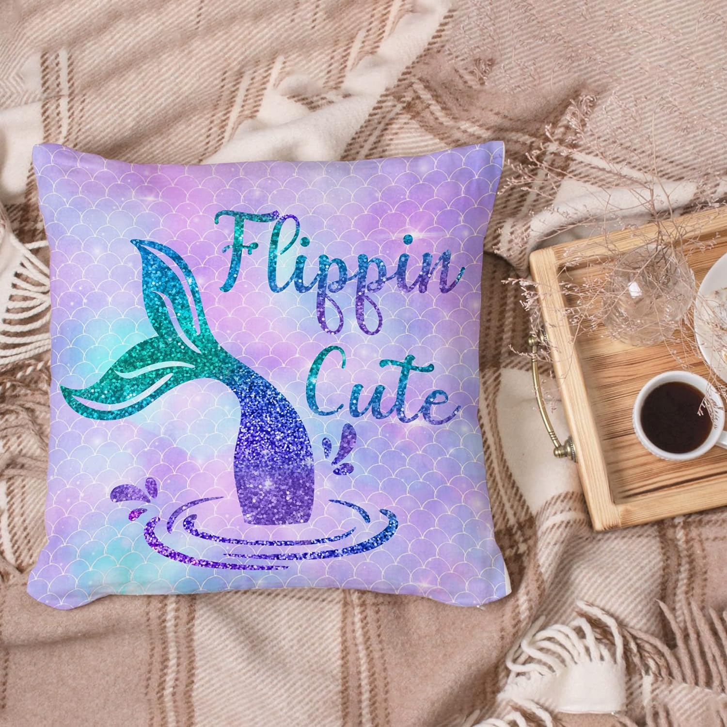 Flippin Cute - Pillow (Insert Included)