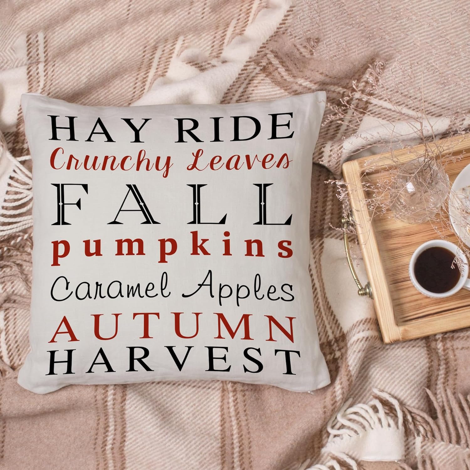 Fall Pumpkins - Personalized Pillow(Insert Included)