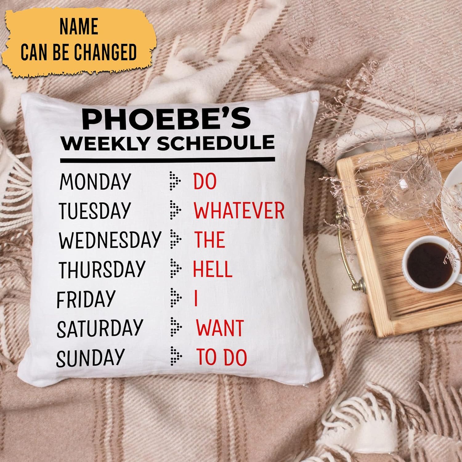 Funny Retirement Throw Pillow - Personalized Pillow(Insert Included)