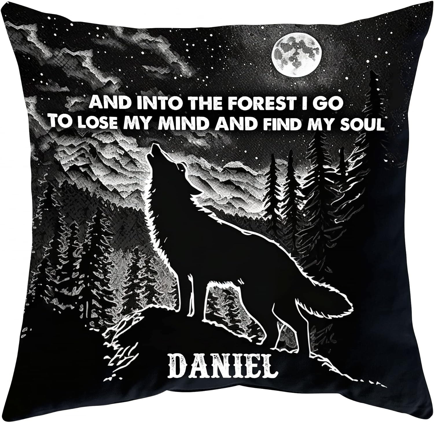 Into The Forest - Personalized Pillow(Insert Included)
