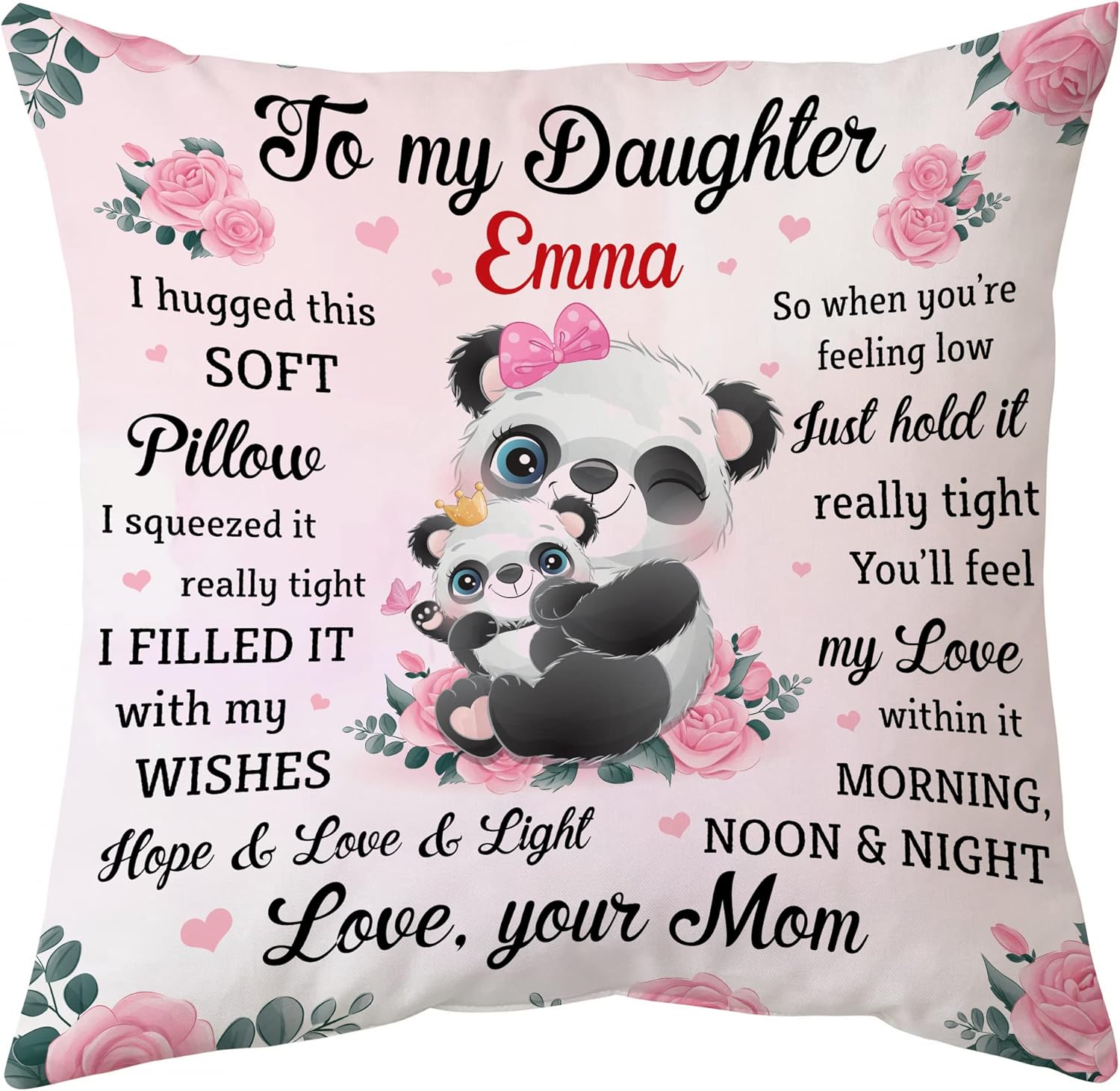 I Filled It With My Wishes - Personalized Pillow(Insert Included)