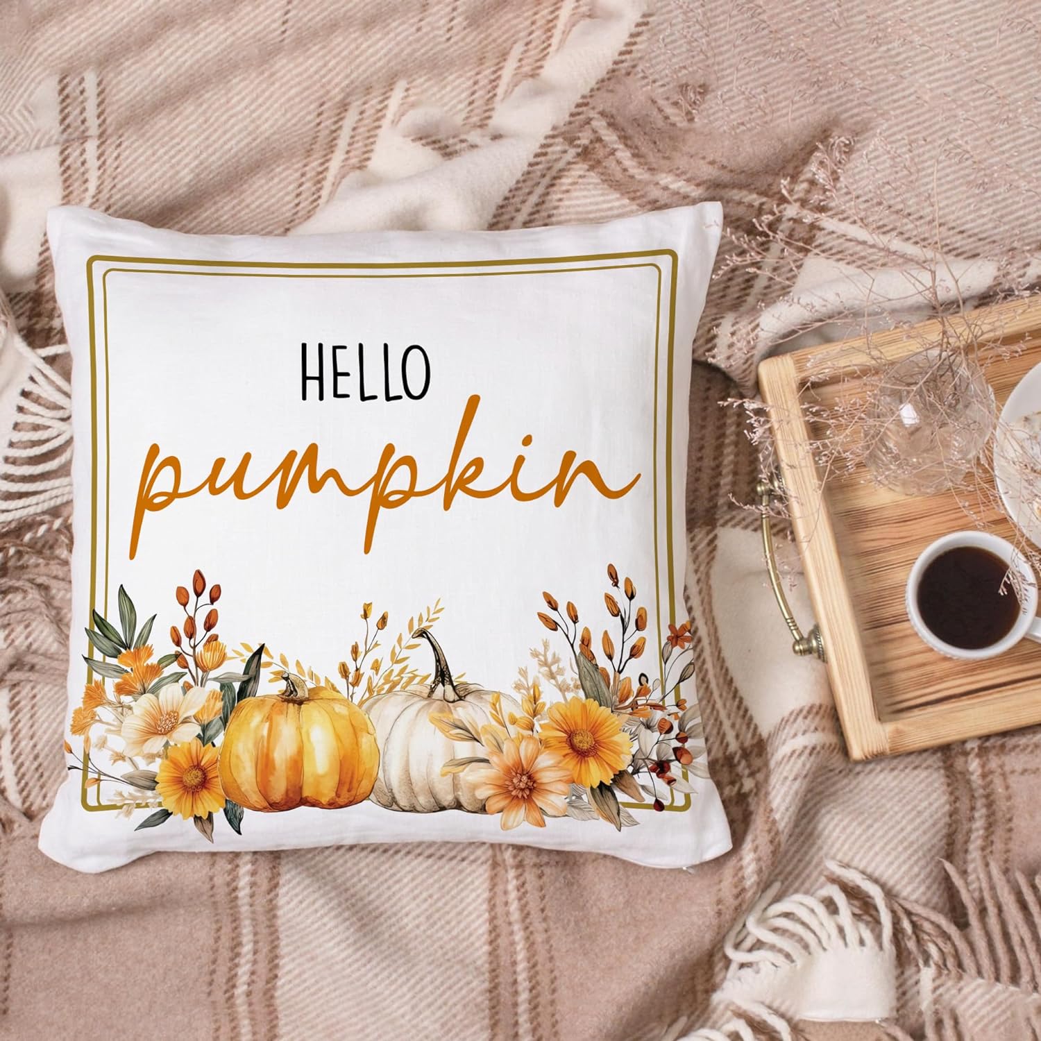 Hello Pumpkin - Personalized Pillow(Insert Included)