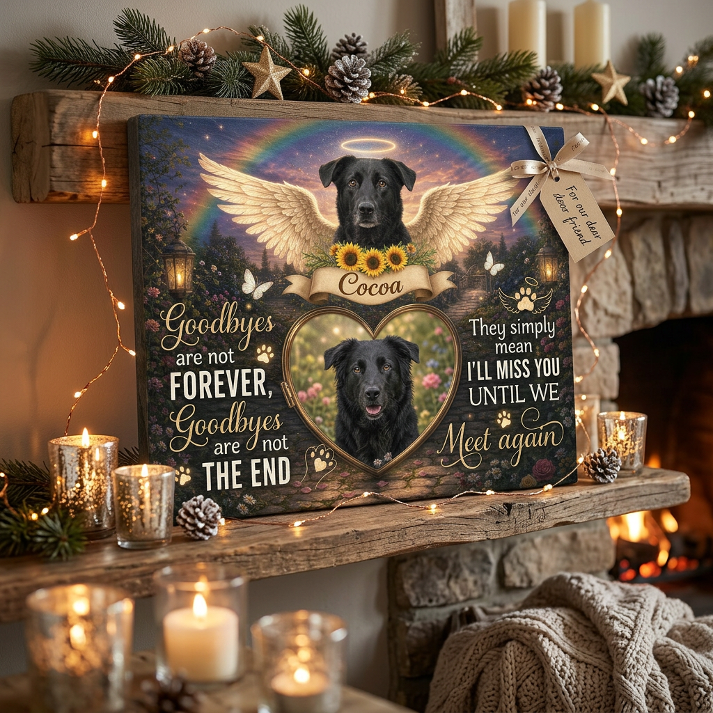 Personalized Dog Memorial Canvas Wall Art with Photo - Pet Loss Remembrance Gift - Image 6 | WCV-12X8-EHIEU_AI_0028 WCV-14X11-EHIEU_AI_0028 WCV-18X12-EHIEU_AI_0028 WCV-20X16-EHIEU_AI_0028 WCV-24X16-EHIEU_AI_0028 WCV-24X20-EHIEU_AI_0028 WCV-30X20-EHIEU_AI_0028 WCV-30X24-EHIEU_AI_0028 WCV-36X24-EHIEU_AI_0028 WCV-40X30-EHIEU_AI_0028