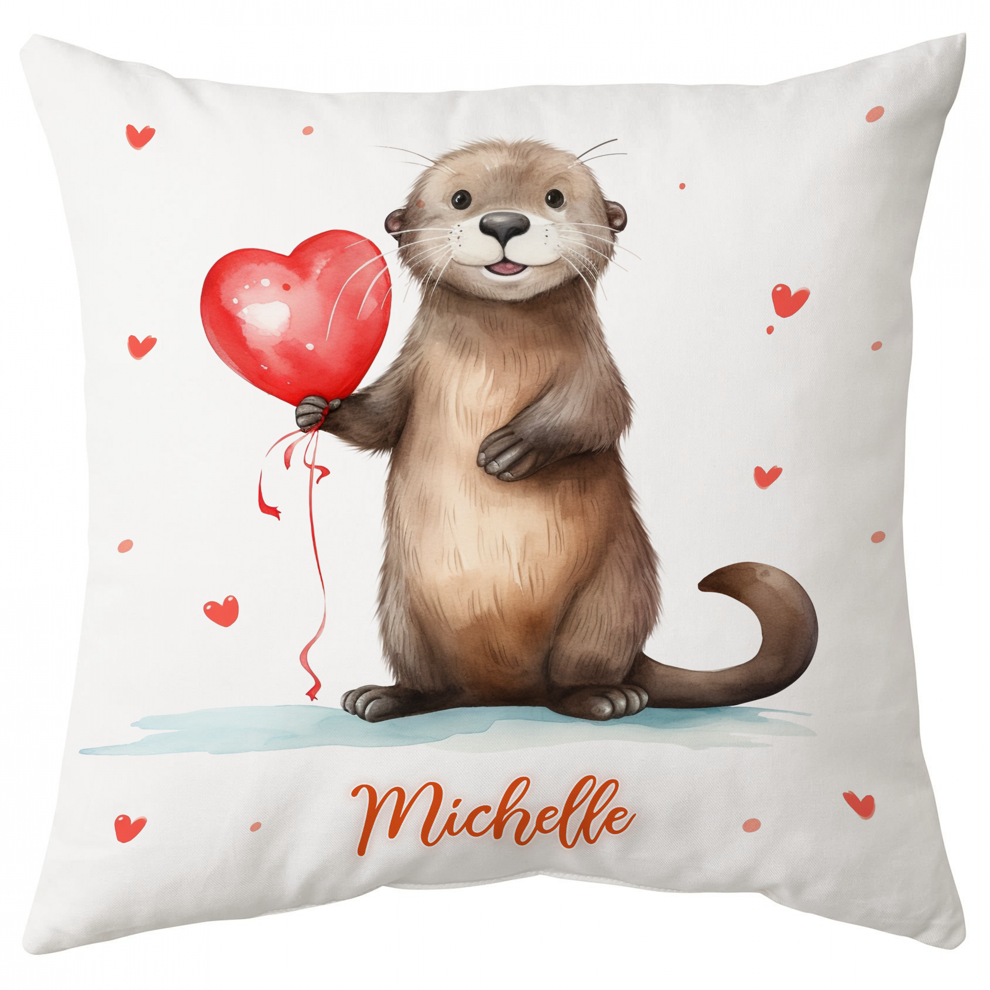 Sloth Valentine Pattern - Personalized Pillow(Insert Included)