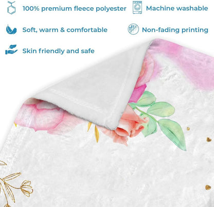 Princess Anna Faith - Personalized Baby Blanket