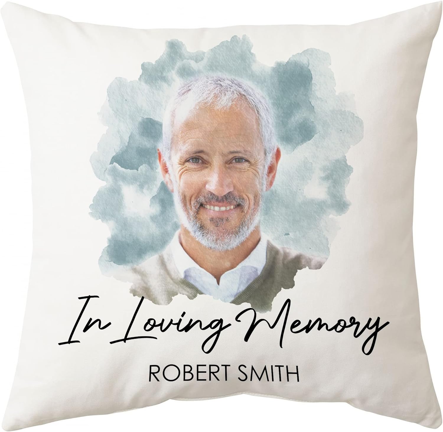 In Loving Memory - Personalized Photo Pillow