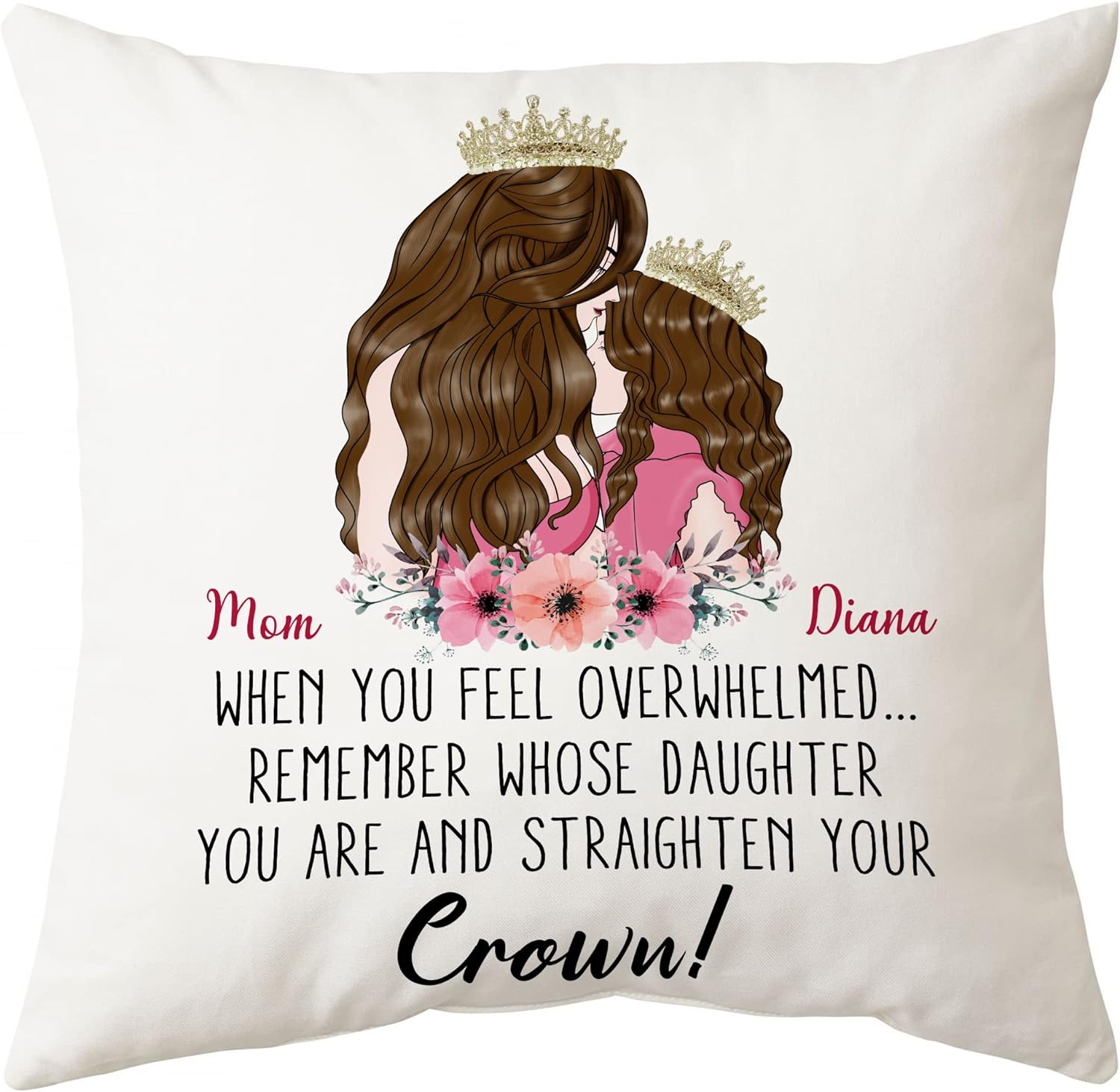 Remember Whose Daughter You Are - Personalized Pillow(Insert Included)