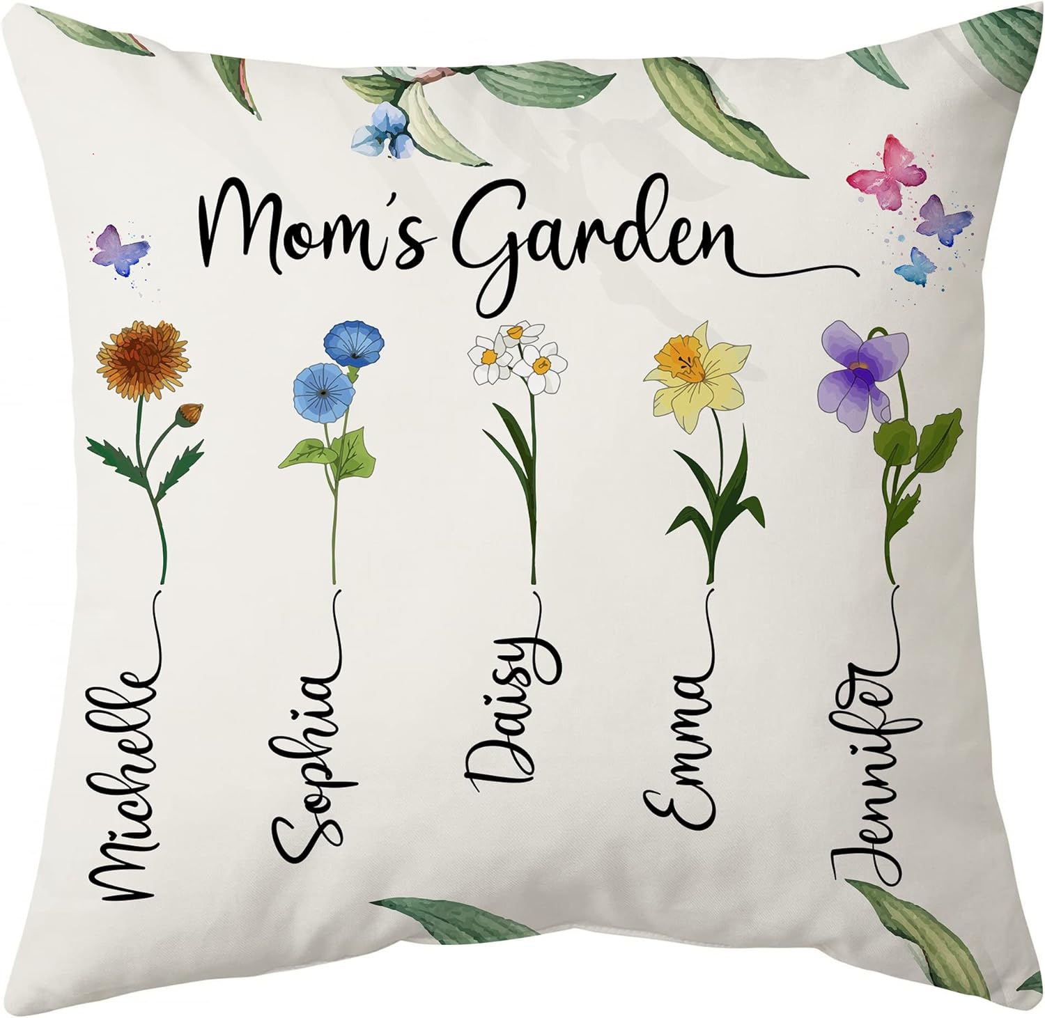 Flower Pattern - Personalized Pillow(Insert Included)