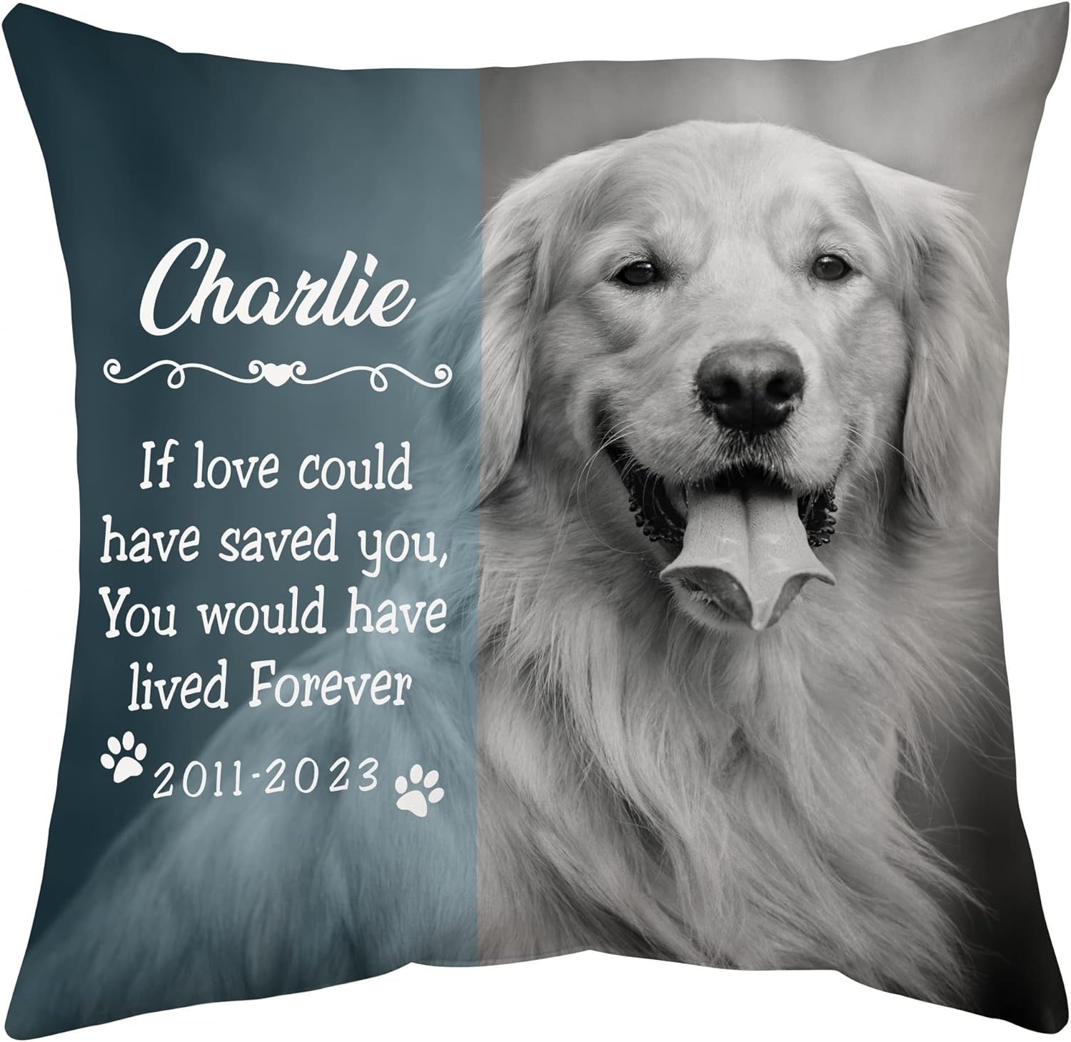 If Love Could Have Saved You,You Would Have Lived Forever - Personalized Photo Pillow