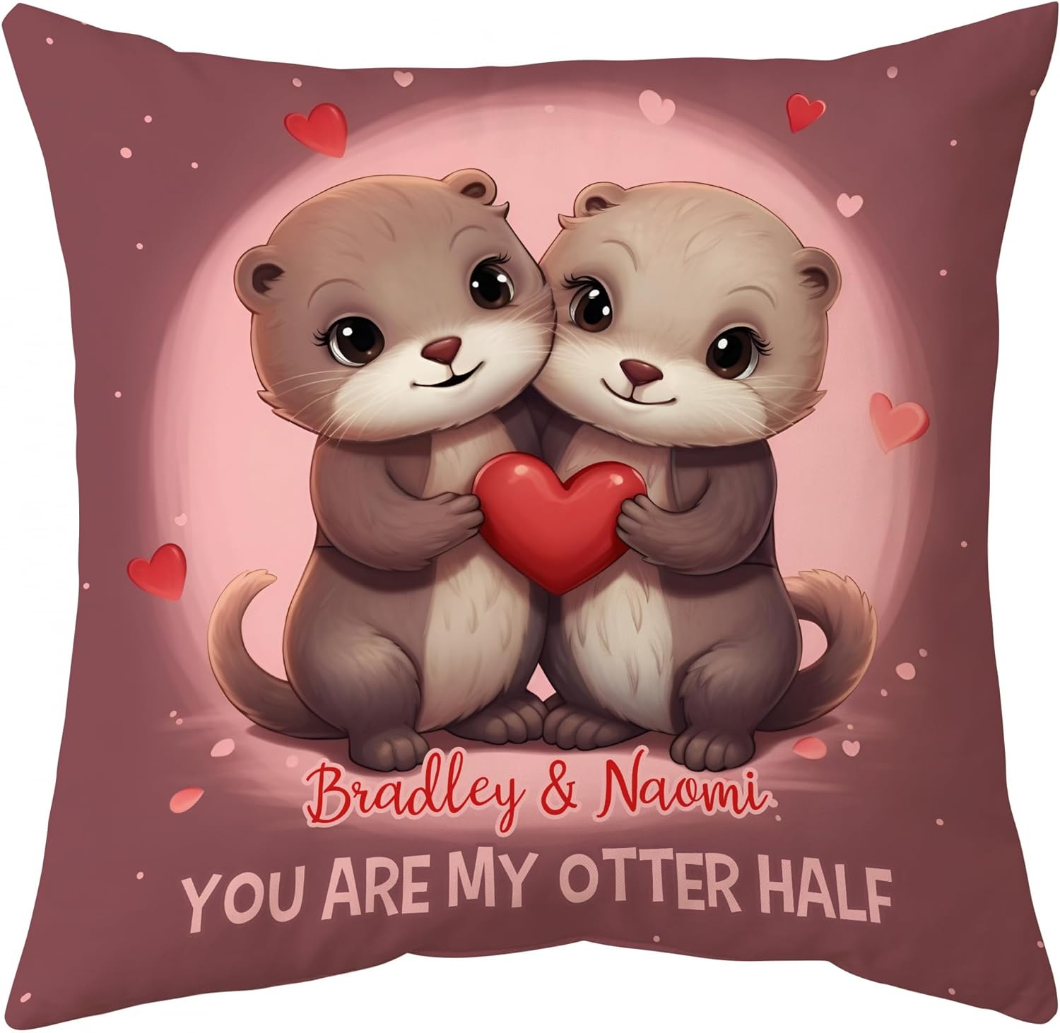 You Are My Otter Half - Personalized Pillow (Insert Included)