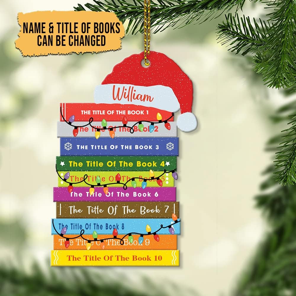 Custom Name Title  - Personalized Acrylic Ornament