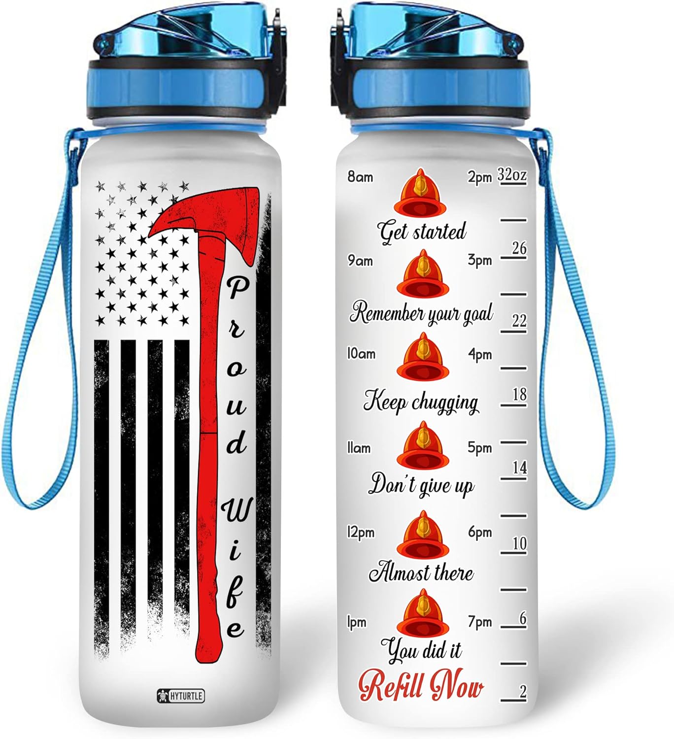 Proud Wife - Water Tracker Bottle 32oz