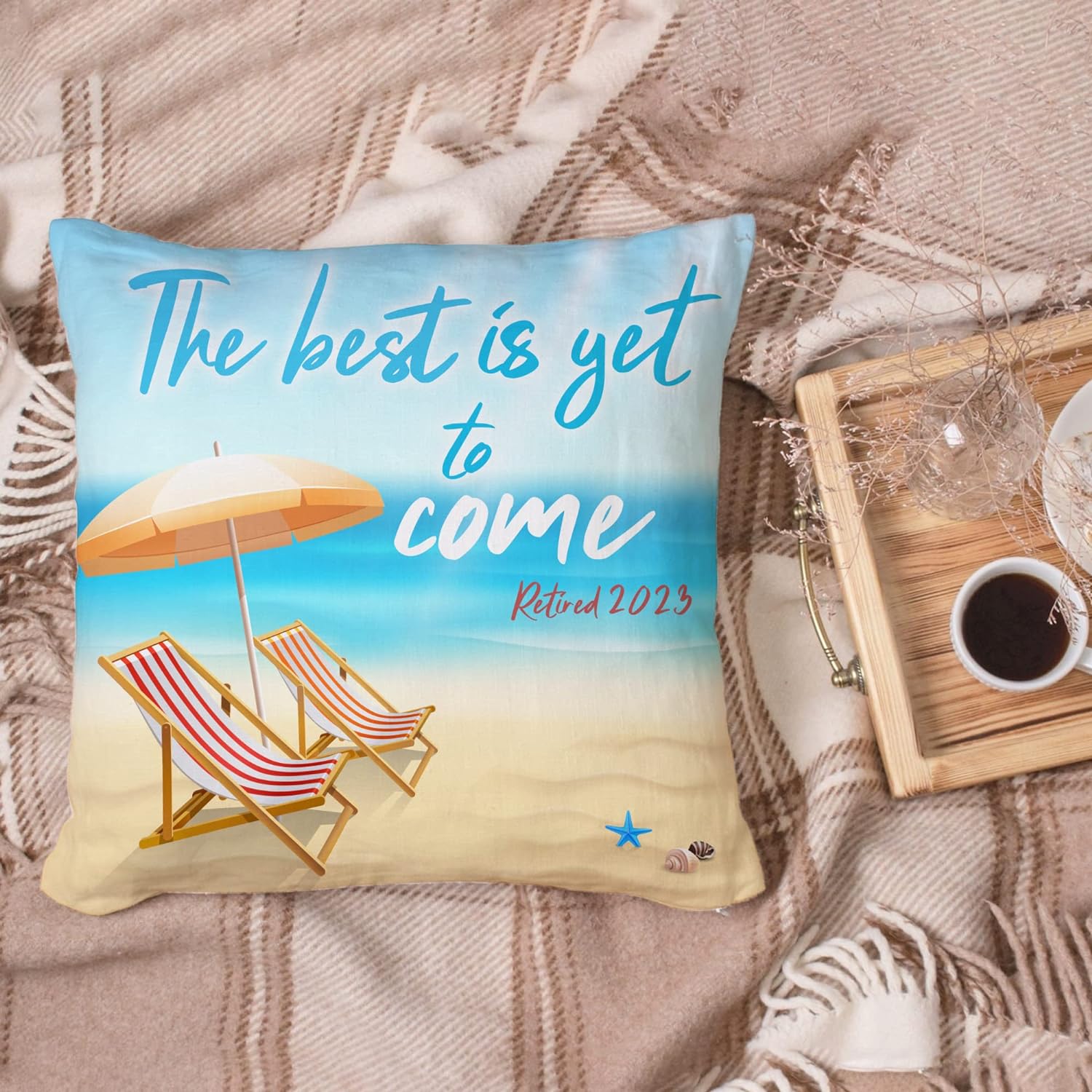 The Best Is Yet To Come - Pillow(Insert Included)