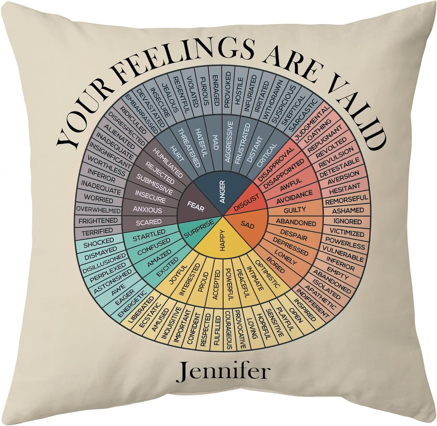 Your Feelings Are Valid - Personalized Pillow(Insert Included)