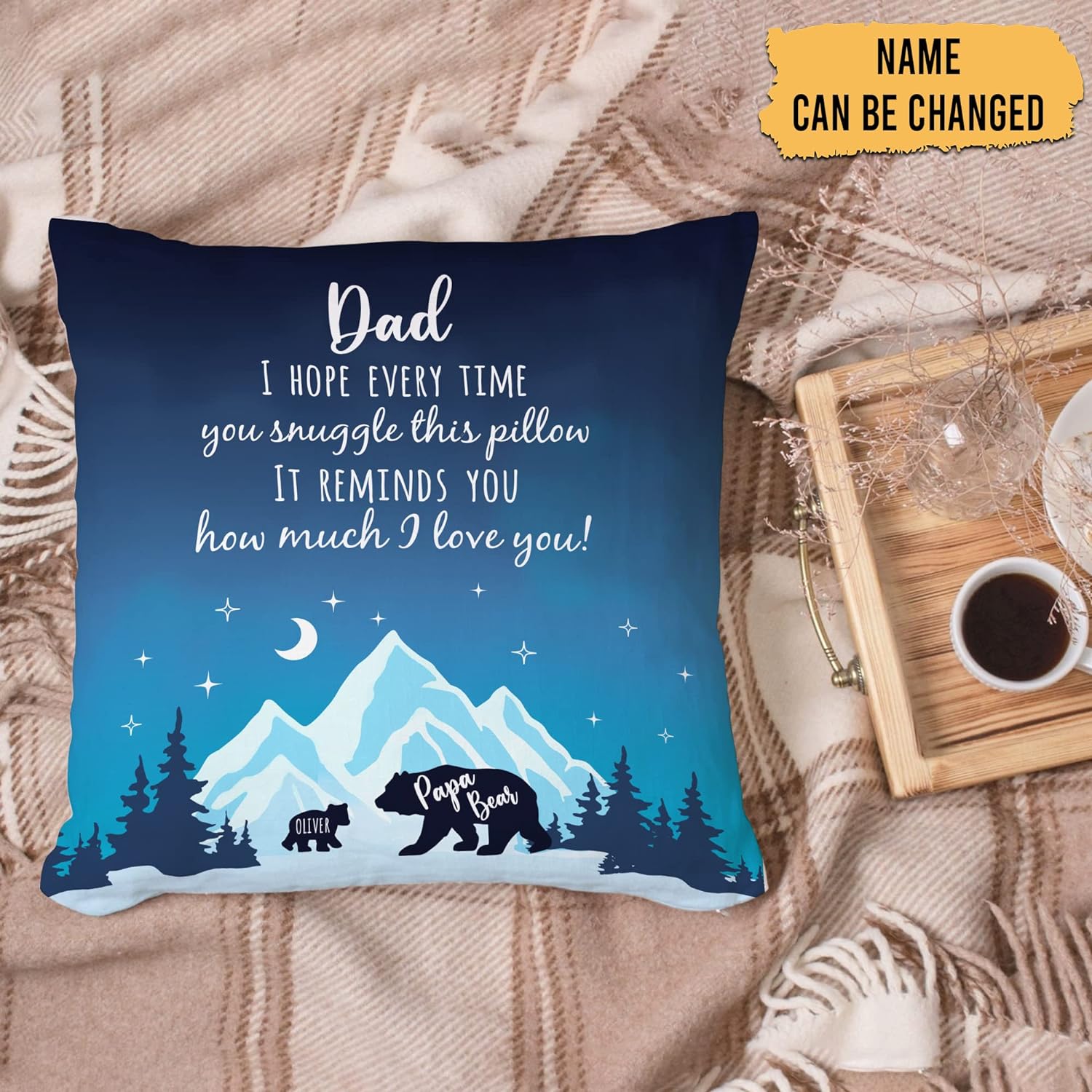 I Hope Every Time You Struggle This Pillow - Personalized Pillow