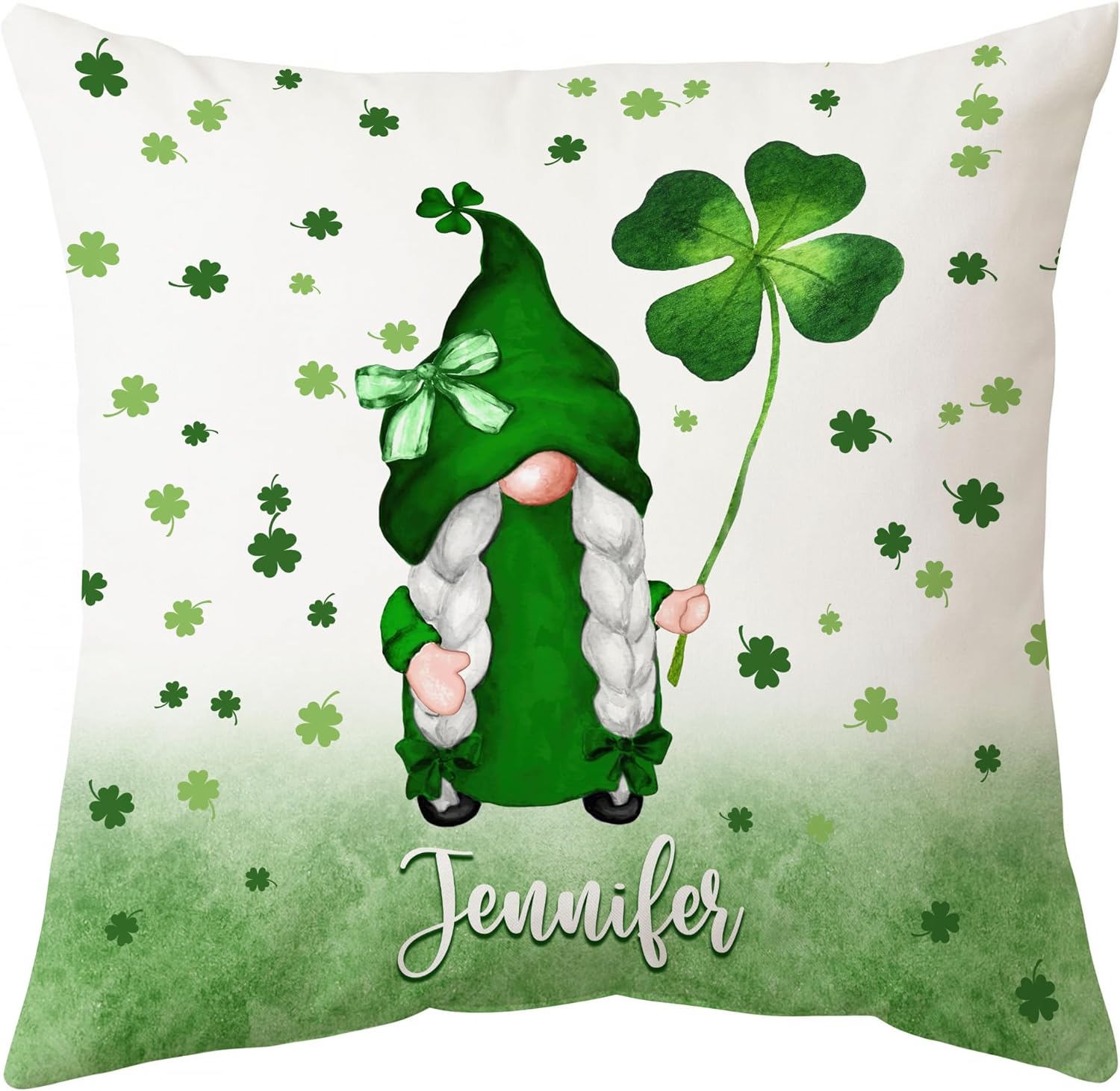 Cute Gnomes Green - Personalized Pillow(Insert Included)