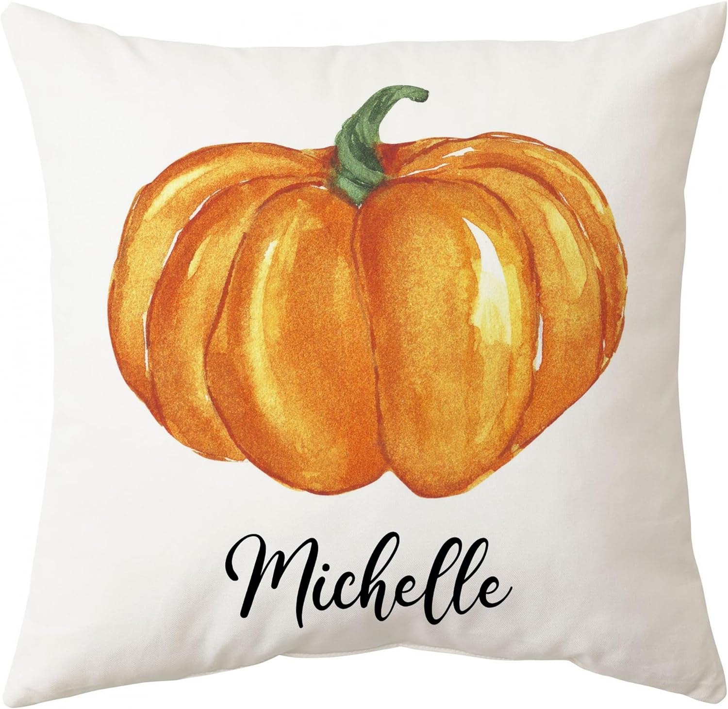 Pumpkin Pattern - Personalized Pillow(Insert Included)