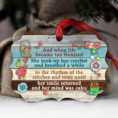 Life Became Too Frenzied - Personalized Acrylic Ornament