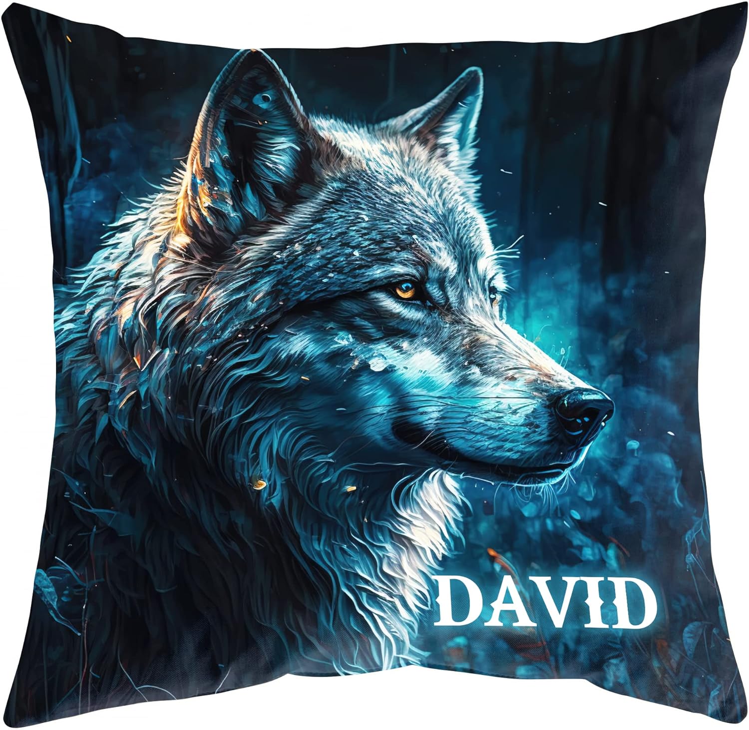 Wolf Theme - Personalized Pillow(Insert Included)