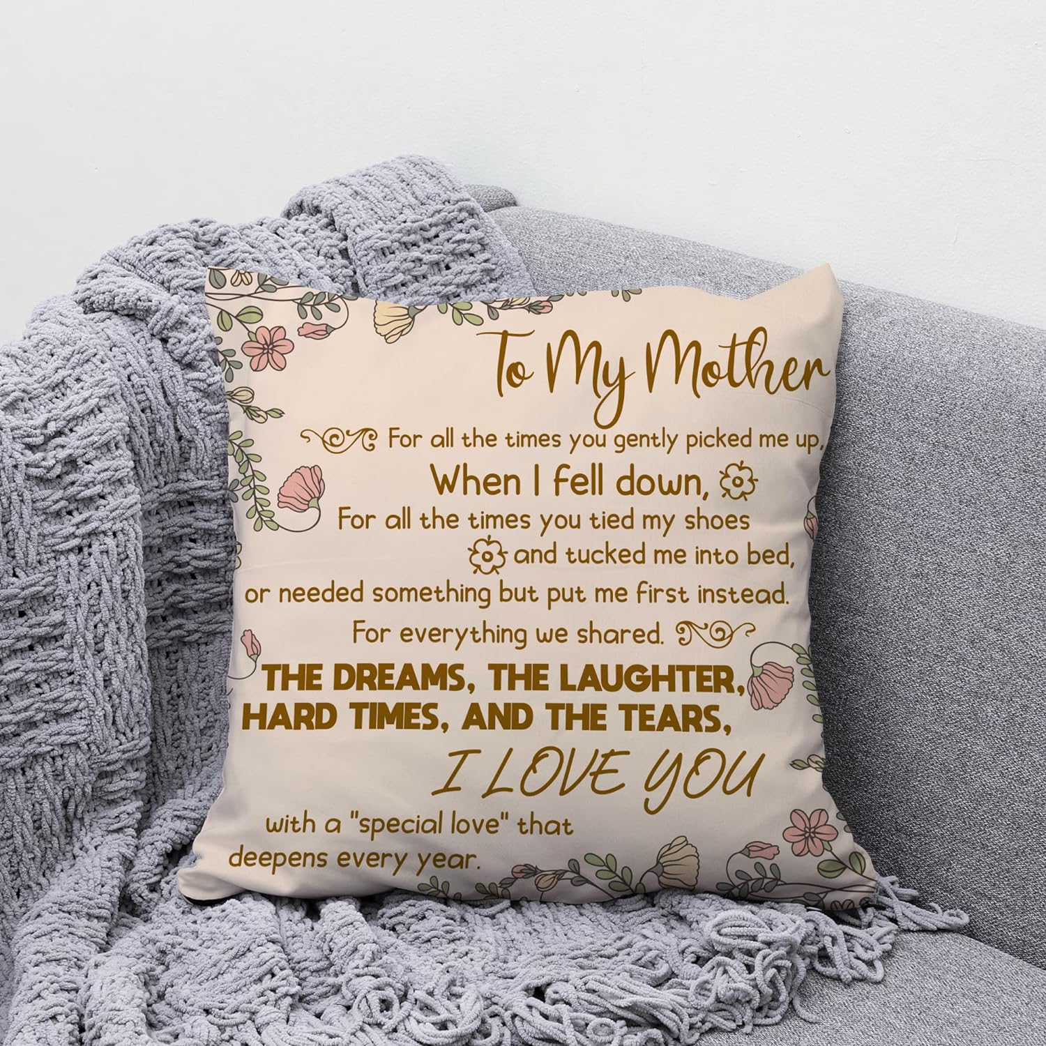 For Everythings We Shared - Personalized Pillow(Insert Included)