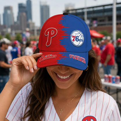 Personalized Philadelphia Teams Philly Sports Cap, Phillies Cap For Fan, Sport Gifts