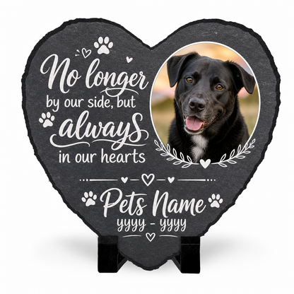 Personalized Pet Memorial Garden Stone – Custom Photo Slate Plaque Dog Loss Gift - Image 1 | VNMGSREPR1-6IN-EHIEU_AI_0469 VNMGSREPR1-8IN-EHIEU_AI_0469
