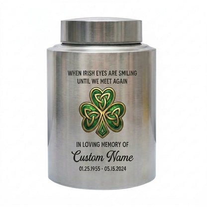Personalized Irish Blessing Large Cremation Urn for Human Ashes Adult Male Female Remembrance Bereavement Keepsake Home Decor, Memorial Keepsake Urn, Memorial Gift, In Loving Memory - Image 1