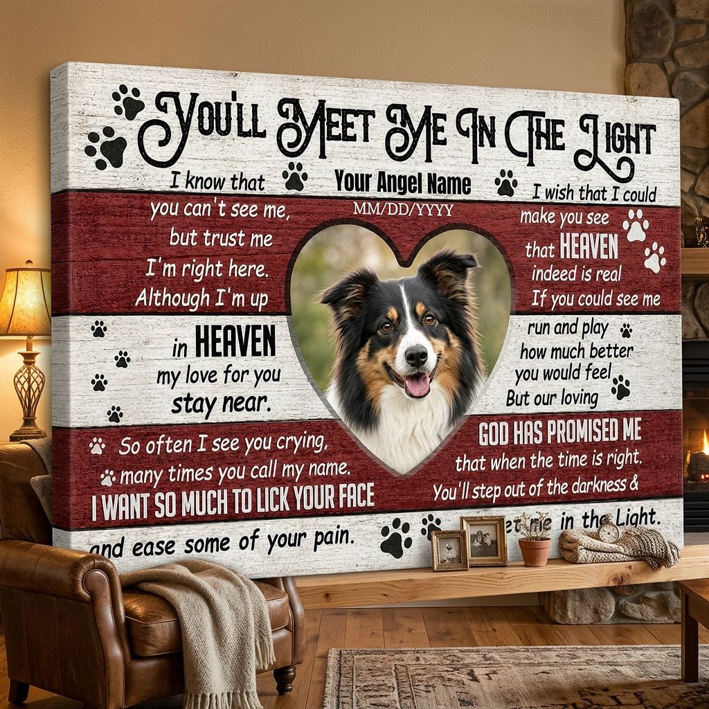 Personalized Pet Memorial Canvas Print, Dog Loss Photo Wall Art, Pet Sympathy Gift - Image 2 | WCV-12X8-EHIEU_AI_0036 WCV-14X11-EHIEU_AI_0036 WCV-18X12-EHIEU_AI_0036 WCV-20X16-EHIEU_AI_0036 WCV-24X16-EHIEU_AI_0036 WCV-24X20-EHIEU_AI_0036 WCV-30X20-EHIEU_AI_0036 WCV-30X24-EHIEU_AI_0036 WCV-36X24-EHIEU_AI_0036 WCV-40X30-EHIEU_AI_0036