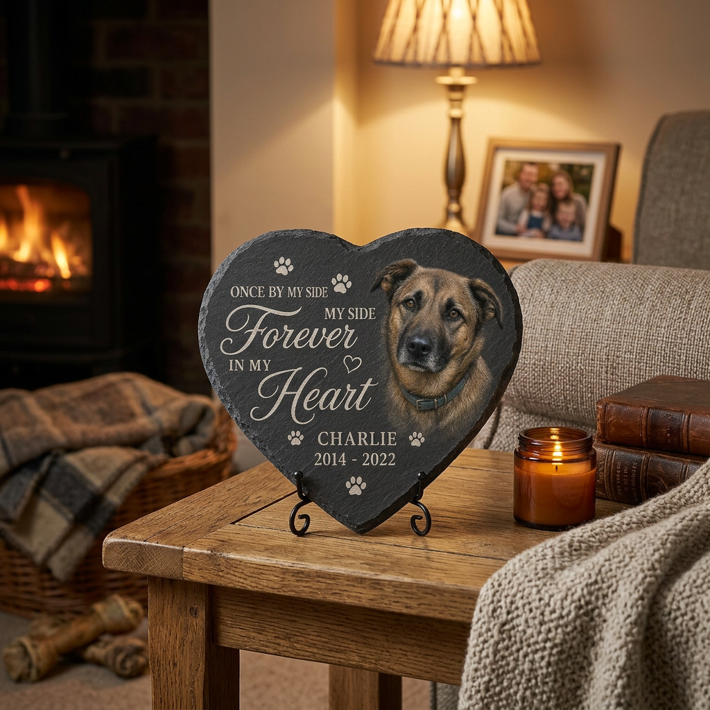 Personalized Pet Memorial Garden Stone – Custom Dog Loss Remembrance Gift - Image 2 | VNMGSREPR1-6IN-EHIEU_AI_0414 VNMGSREPR1-8IN-EHIEU_AI_0414