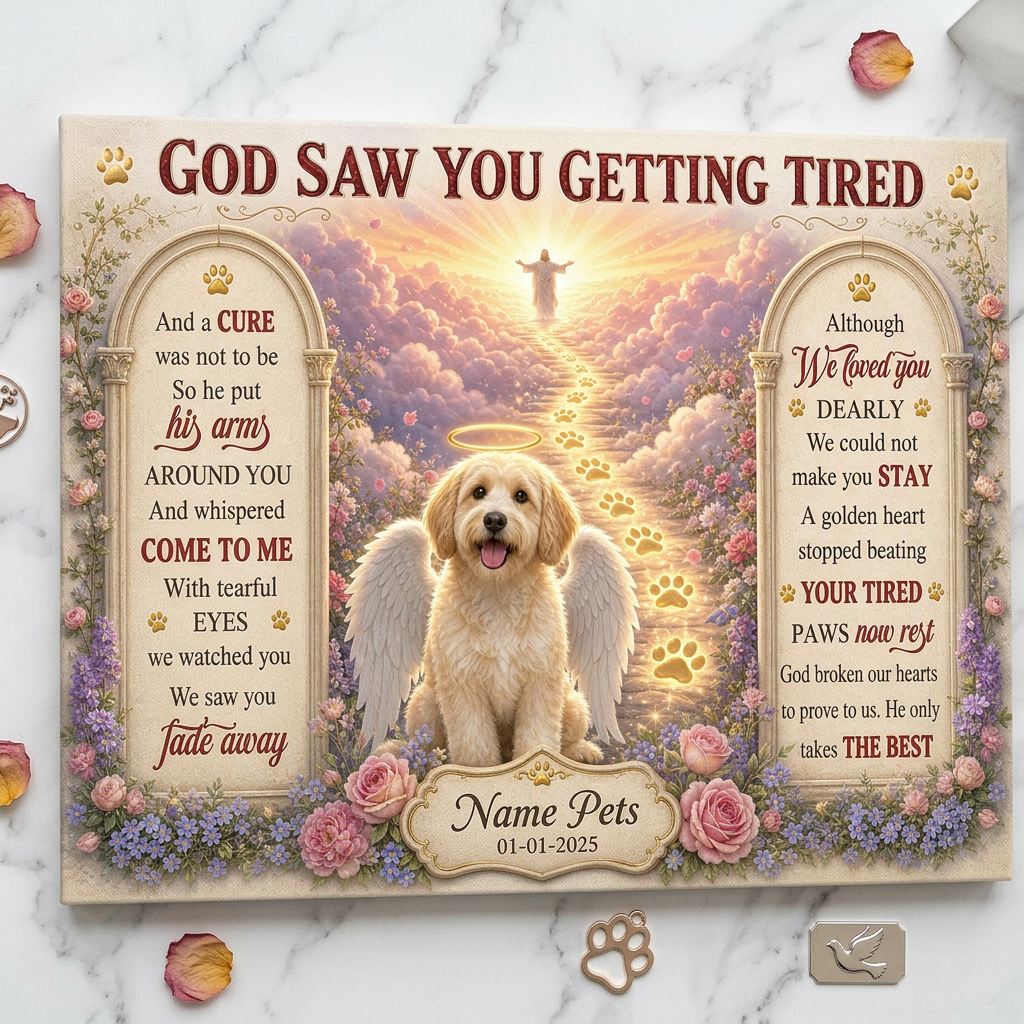 Personalized Pet Memorial Canvas Wall Art - Dog Loss Remembrance Gift with Photo & Name - Image 3 | WCV-12X8-EHIEU_AI_0044 WCV-14X11-EHIEU_AI_0044 WCV-18X12-EHIEU_AI_0044 WCV-20X16-EHIEU_AI_0044 WCV-24X16-EHIEU_AI_0044 WCV-24X20-EHIEU_AI_0044 WCV-30X20-EHIEU_AI_0044 WCV-30X24-EHIEU_AI_0044 WCV-36X24-EHIEU_AI_0044 WCV-40X30-EHIEU_AI_0044