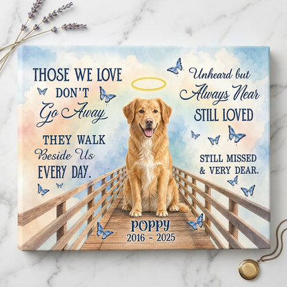Personalized Pet Memorial Wall Canvas with Photo, Name & Years - Dog Loss Sympathy Gift - Image 3 | WCV-12X8-EHIEU_AI_0042 WCV-14X11-EHIEU_AI_0042 WCV-18X12-EHIEU_AI_0042 WCV-20X16-EHIEU_AI_0042 WCV-24X16-EHIEU_AI_0042 WCV-24X20-EHIEU_AI_0042 WCV-30X20-EHIEU_AI_0042 WCV-30X24-EHIEU_AI_0042 WCV-36X24-EHIEU_AI_0042 WCV-40X30-EHIEU_AI_0042