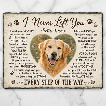 Personalized Pet Memorial Garden Stone with Photo – Dog Loss Remembrance Plaque - Image 3 | VNMGSREPR1-6IN-EHIEU_AI_0483 VNMGSREPR1-8IN-EHIEU_AI_0483
