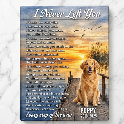 Personalized Pet Memorial Canvas Wall Art - Custom Dog Photo Print - Dog Loss Sympathy Gift - Image 3 | WCV-12X8-EHIEU_AI_0027 WCV-14X11-EHIEU_AI_0027 WCV-18X12-EHIEU_AI_0027 WCV-20X16-EHIEU_AI_0027 WCV-24X16-EHIEU_AI_0027 WCV-24X20-EHIEU_AI_0027 WCV-30X20-EHIEU_AI_0027 WCV-30X24-EHIEU_AI_0027 WCV-36X24-EHIEU_AI_0027 WCV-40X30-EHIEU_AI_0027