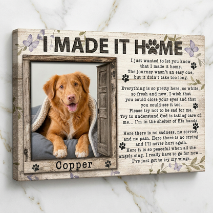 Personalized Dog Memorial Canvas, Custom Photo & Name Wall Canvas, Pet Loss Sympathy Gift - Image 3 | WCV-12X8-EHIEU_AI_0025 WCV-14X11-EHIEU_AI_0025 WCV-18X12-EHIEU_AI_0025 WCV-20X16-EHIEU_AI_0025 WCV-24X16-EHIEU_AI_0025 WCV-24X20-EHIEU_AI_0025 WCV-30X20-EHIEU_AI_0025 WCV-30X24-EHIEU_AI_0025 WCV-36X24-EHIEU_AI_0025 WCV-40X30-EHIEU_AI_0025