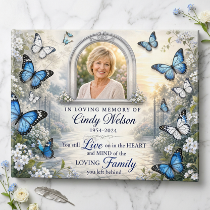 Personalized Memorial Canvas Wall Art for Loss of Mother, Grandmother or Loved One - Image 3