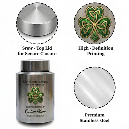 Personalized Irish Blessing Large Cremation Urn for Human Ashes Adult Male Female Remembrance Bereavement Keepsake Home Decor, Memorial Keepsake Urn, Memorial Gift, In Loving Memory - Image 3