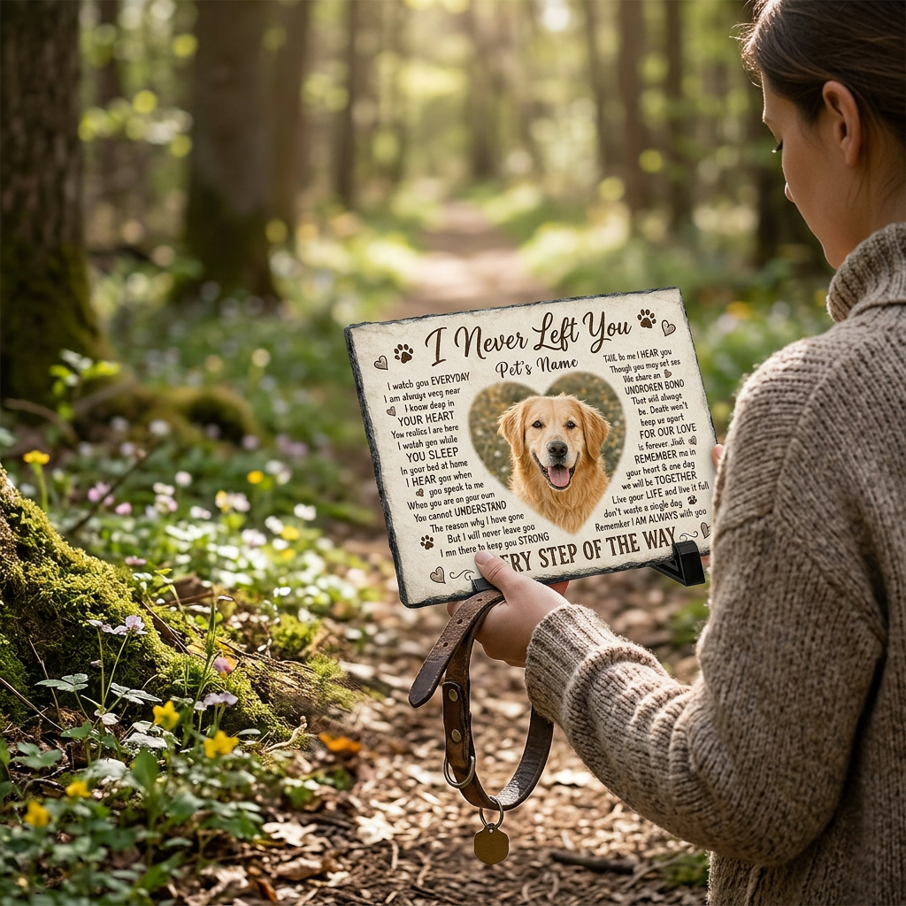 Personalized Pet Memorial Garden Stone with Photo – Dog Loss Remembrance Plaque - Image 4 | VNMGSREPR1-6IN-EHIEU_AI_0483 VNMGSREPR1-8IN-EHIEU_AI_0483