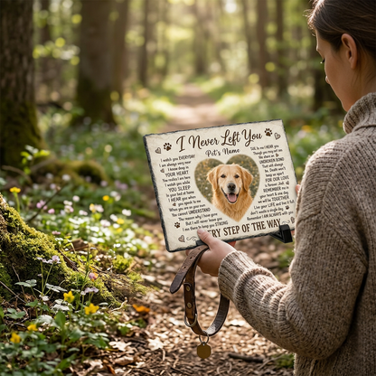 Personalized Pet Memorial Garden Stone with Photo – Dog Loss Remembrance Plaque - Image 4 | VNMGSREPR1-6IN-EHIEU_AI_0483 VNMGSREPR1-8IN-EHIEU_AI_0483