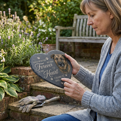Personalized Pet Memorial Garden Stone – Custom Dog Loss Remembrance Gift - Image 4 | VNMGSREPR1-6IN-EHIEU_AI_0414 VNMGSREPR1-8IN-EHIEU_AI_0414