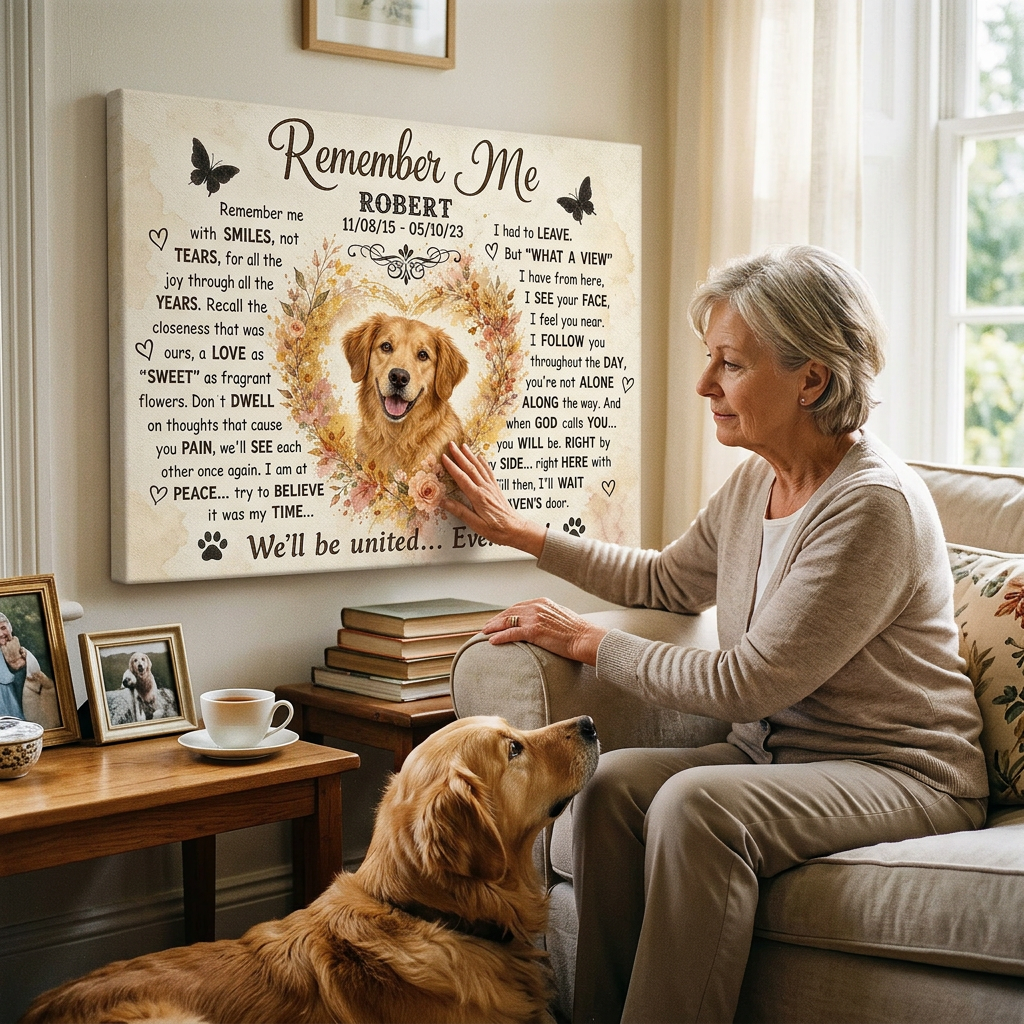 Personalized Dog Memorial Canvas Wall Art - Custom Pet Photo Print with Name & Dates - Image 4 | WCV-12X8-EHIEU_AI_0039 WCV-14X11-EHIEU_AI_0039 WCV-18X12-EHIEU_AI_0039 WCV-20X16-EHIEU_AI_0039 WCV-24X16-EHIEU_AI_0039 WCV-24X20-EHIEU_AI_0039 WCV-30X20-EHIEU_AI_0039 WCV-30X24-EHIEU_AI_0039 WCV-36X24-EHIEU_AI_0039 WCV-40X30-EHIEU_AI_0039