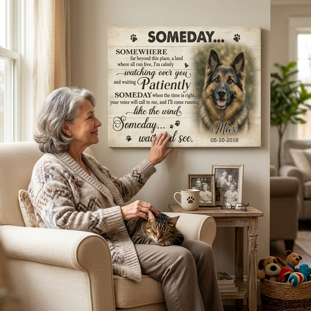 Personalized German Shepherd Memorial Wall Canvas - Dog Loss Remembrance Keepsake Gift - Image 4 | WCV-12X8-EHIEU_AI_0032 WCV-14X11-EHIEU_AI_0032 WCV-18X12-EHIEU_AI_0032 WCV-20X16-EHIEU_AI_0032 WCV-24X16-EHIEU_AI_0032 WCV-24X20-EHIEU_AI_0032 WCV-30X20-EHIEU_AI_0032 WCV-30X24-EHIEU_AI_0032 WCV-36X24-EHIEU_AI_0032 WCV-40X30-EHIEU_AI_0032