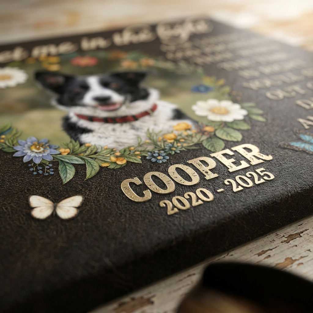 Personalized Pet Memorial Canvas Wall Art - Custom Dog Photo & Name - Pet Loss Sympathy Gift - Image 5 | WCV-12X8-EHIEU_AI_0043 WCV-14X11-EHIEU_AI_0043 WCV-18X12-EHIEU_AI_0043 WCV-20X16-EHIEU_AI_0043 WCV-24X16-EHIEU_AI_0043 WCV-24X20-EHIEU_AI_0043 WCV-30X20-EHIEU_AI_0043 WCV-30X24-EHIEU_AI_0043 WCV-36X24-EHIEU_AI_0043 WCV-40X30-EHIEU_AI_0043