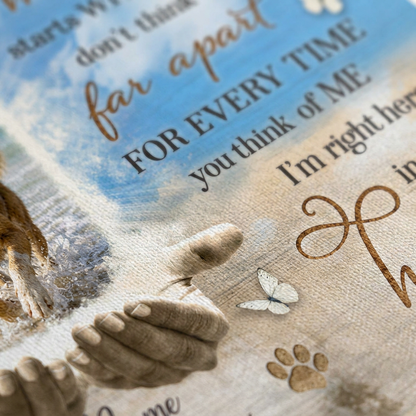 Personalized Dog Memorial Canvas Wall Art, Remembrance Gift for Dog Loss - Image 5