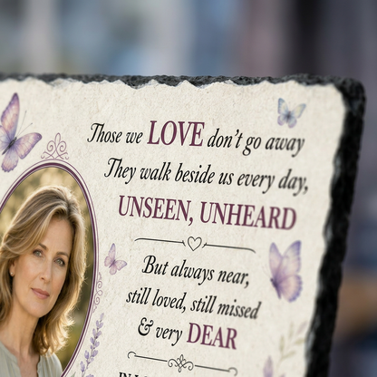 Personalized Parents Memorial Photo Slate Stone – Sympathy Gift for Loss - Image 5 | VNMGSREPR1-6IN-EHIEU_AI_0471 VNMGSREPR1-8IN-EHIEU_AI_0471